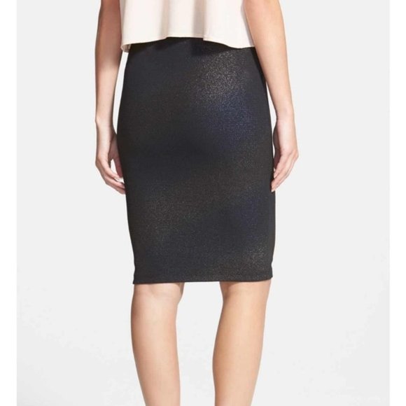ASTR the label Metallic Pencil Skirt/  XS. - Picture 2 of 10